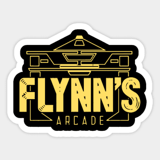 flynns arcade Sticker
